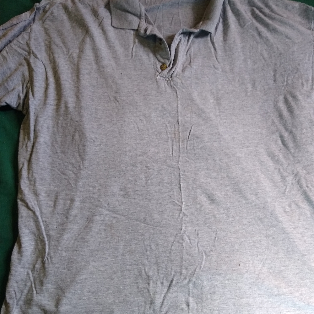 Grey t-shirt material pullover. Size L.